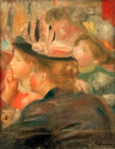 V divadle od Pierre Auguste Renoir