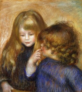 John a Coco; John a Coco, kolem roku 1902 od Pierre Auguste Renoir