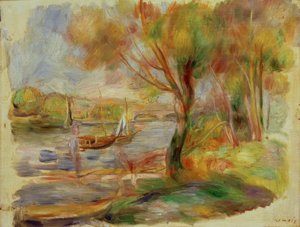 Seina v Argenteuil od Pierre Auguste Renoir