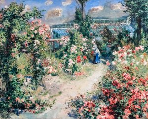 La Serre, asi 1876 (olej na plátně)
