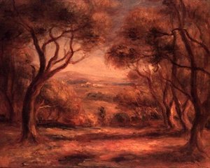Krajina od Pierre Auguste Renoir