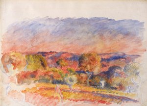 Krajina, 1889. od Pierre Auguste Renoir