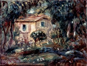 Krajina. Le Cannet, 1902. od Pierre Auguste Renoir