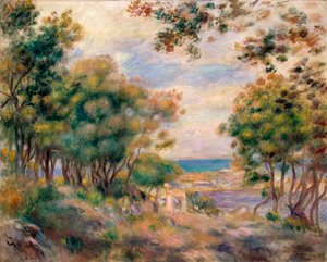 Krajina v Beaulieu, 1899. od Pierre-Auguste Renoir