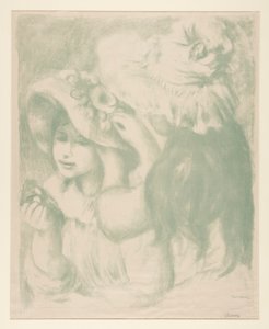 Le Chapeau ?pingl? (Připnutý klobouk) od Pierre Auguste Renoir