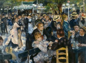 Moulin de la Galette od Pierre Auguste Renoir