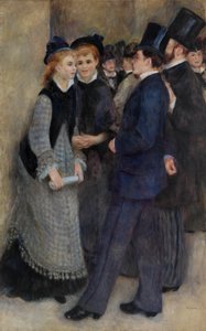 Odchod z konzervatoře od Pierre Auguste Renoir