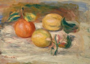 Citrony a pomeranč od Pierre Auguste Renoir