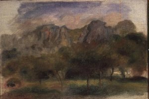 Alpilles od Pierre Auguste Renoir