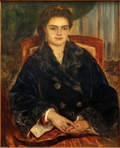 Paní Edouard Bernier od Pierre Auguste Renoir