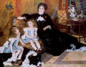 Madame Georges Charpentier a její děti, 1878 od Pierre Auguste Renoir
