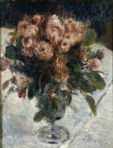 Moss Roses, c. 1890 od Pierre Auguste Renoir