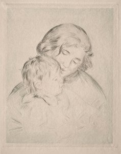 Matka a dítě od Pierre Auguste Renoir