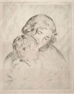 Matka a dítě od Pierre-Auguste Renoir