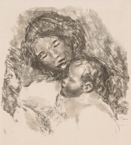 Mateřství od Pierre Auguste Renoir
