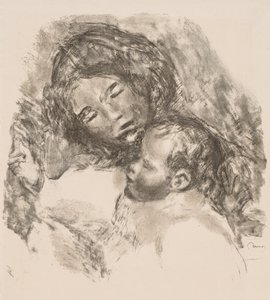 Mateřství, 1912. od Pierre Auguste Renoir