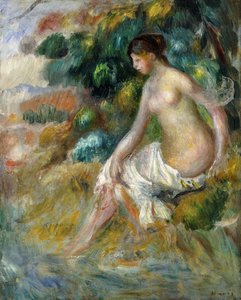Akt v lese; Nahý v zeleni, 1887