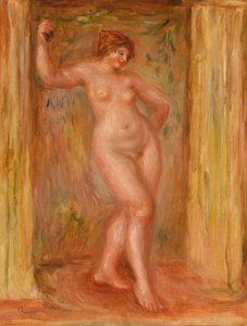 Nahá s kastaněty od Pierre Auguste Renoir