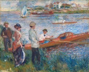 Veslaři v Chatou, 1879. od Pierre Auguste Renoir