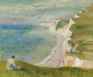 Na útesu od Pierre Auguste Renoir