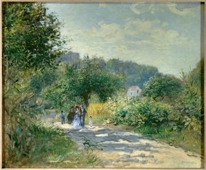 Cesta do Louveciennes od Pierre Auguste Renoir