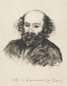 Paul Cezanne, c. 1902. od Pierre Auguste Renoir
