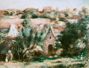 Bretaňská krajina od Pierre Auguste Renoir