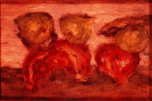 Granátová jablka a meloun od Pierre Auguste Renoir