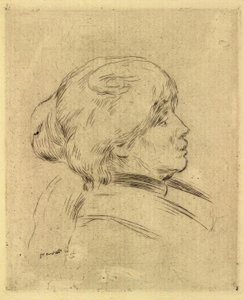 Portrét Berthe Morisot od Pierre-Auguste Renoir
