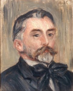 Portrét Stéphana Mallarmé od Pierre Auguste Renoir