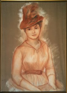 Portrét ženy od Pierre-Auguste Renoir