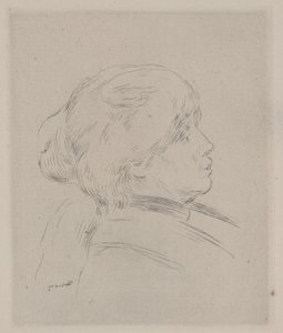Portrét Berthe Morisot od Pierre Auguste Renoir