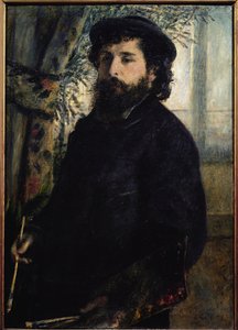 Porträt von Claude Monet von Pierre Auguste Renoir
