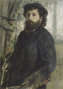 Portrét Clauda Moneta, 1875 od Pierre Auguste Renoir