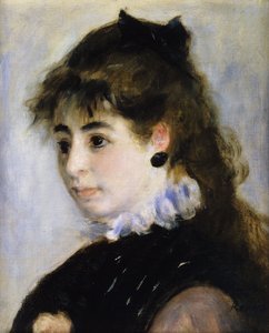 Portrét slečny Henriette Henriotové; Portrét paní Henriotové, 1874 od Pierre Auguste Renoir
