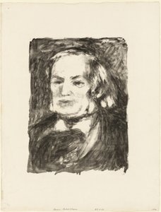 Portrét Richarda Wagnera od Pierre Auguste Renoir
