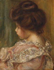 Portrét mladé dívky od Pierre-Auguste Renoir