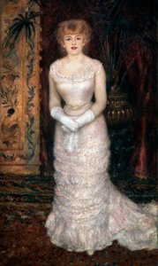 Portrét herečky Jeanne Samary, 1878. od Pierre Auguste Renoir