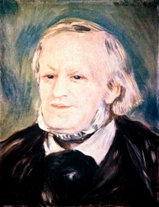 Richard Wagner 1813-1883, německý skladatel, dirigent a esejista, 1882 od Pierre Auguste Renoir
