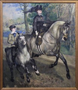 Jízda v Bois de Boulogne od Pierre Auguste Renoir