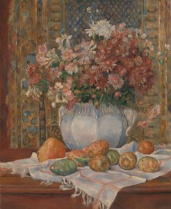 Zátiší s květinami a opunciemi, ca. 1885. od Pierre Auguste Renoir