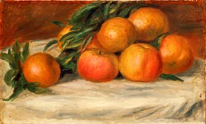 Zátiší s jablky a pomeranči, c.1901 od Pierre Auguste Renoir