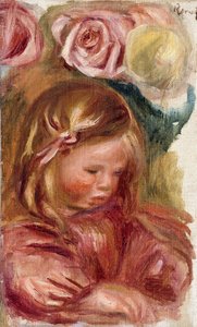 Studie, Coco in the Roses, od Pierre Auguste Renoir