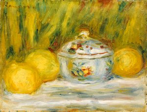 Cukřenka a citrony, 1915 od Pierre-Auguste Renoir