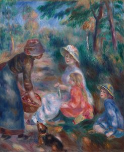 Prodejce Apple od Pierre Auguste Renoir