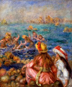 The Bathers, 1892 od Pierre Auguste Renoir
