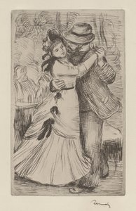 Country Tanec od Pierre Auguste Renoir
