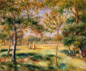 The Glade, 1895 od Pierre-Auguste Renoir