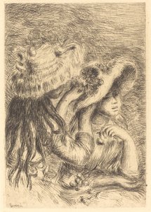 Odznak na klobouk Odznak na klobouk, 1894. od Pierre Auguste Renoir