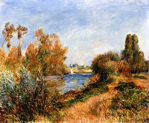 Seina v Argenteuil, 1888 od Pierre Auguste Renoir